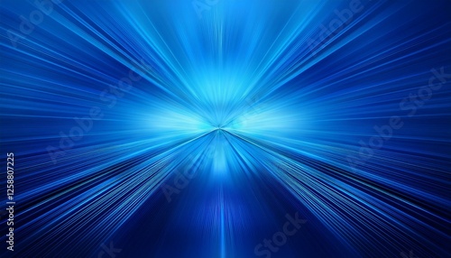 radial abstract blue background