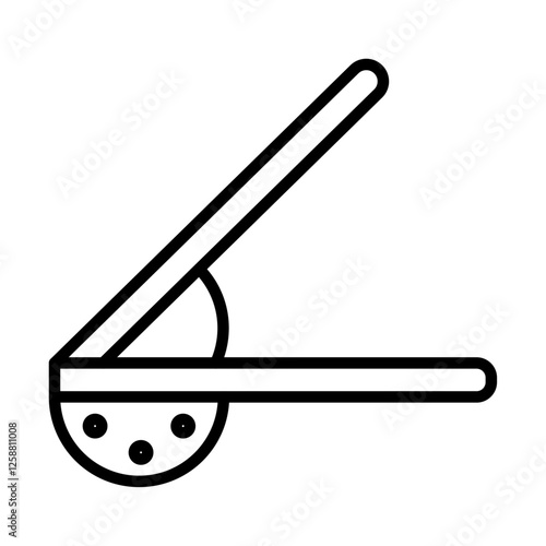 Lemon squeezer icon Outline vector symbol sign