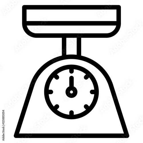 Body Scale line icon