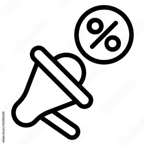 Promote line icon