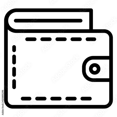 Wallet line icon