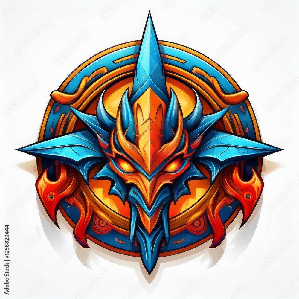 Fototapeta premium modern new logo or icon