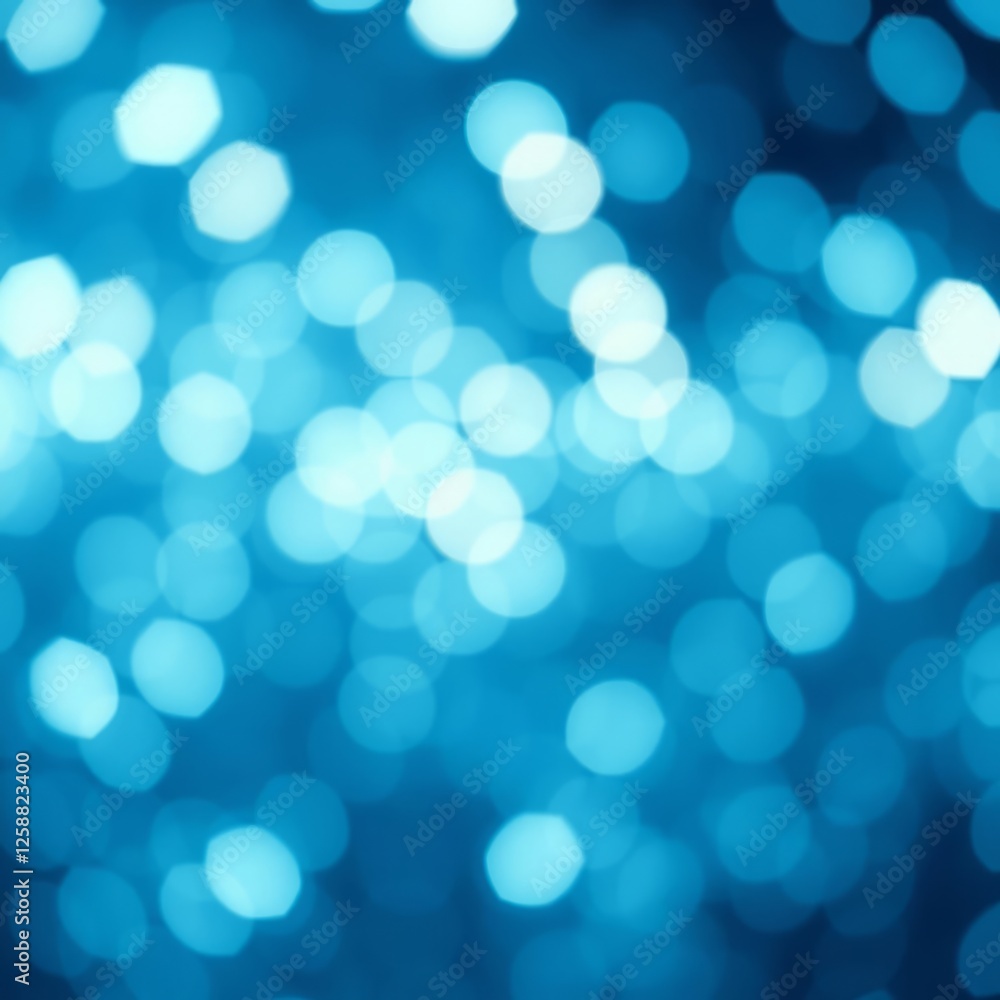 Fototapeta premium Blue shiny bokeh background Bokeh light lights background bokeh abstract light bright effect shiny