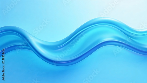 Wallpaper Mural Abstract fluid in motion background render. design element for backgrounds, banners, posters, and covers. Torontodigital.ca