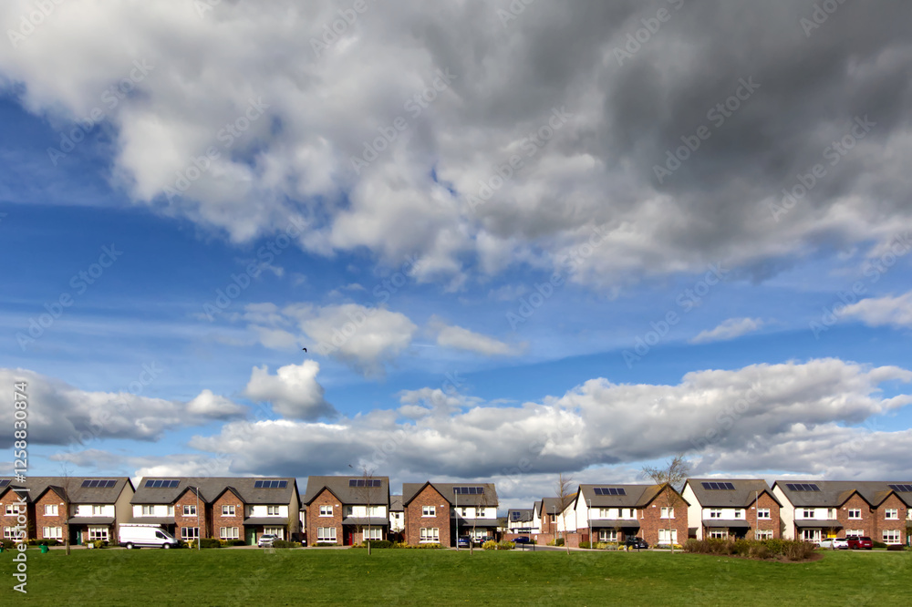 Fototapeta premium Real estates in Ireland