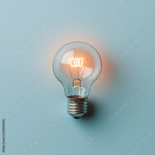 Creative Light Bulb Design Featuring Beer Mug