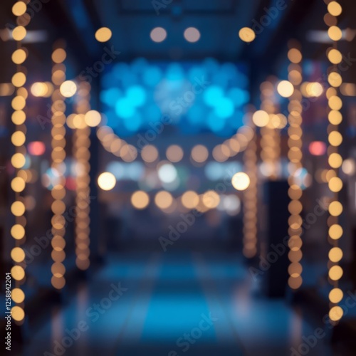 Blue backround Bokeh light lights background bokeh abstract light bright effect shiny