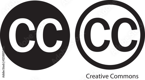 Creative Commons logo representing open licensing for creative content and intellectual property sharing.