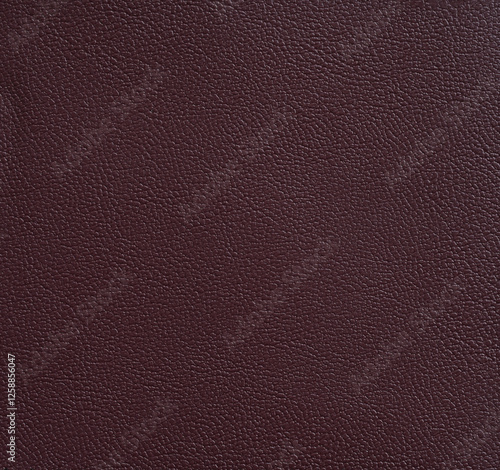 Burgundy colored faux leather with elegant texture