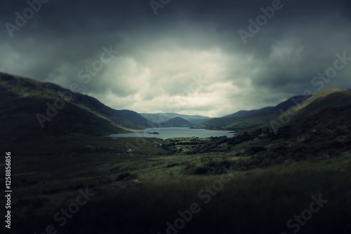 Famous tourist destination: Irish countryside of Connemara