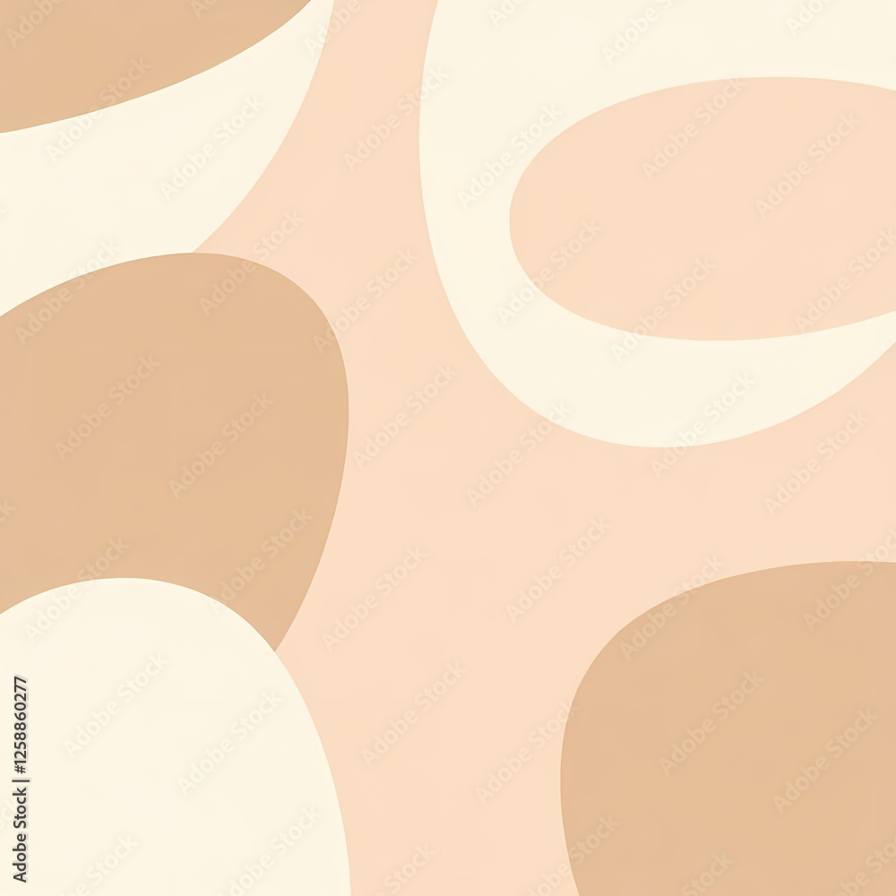 custom made wallpaper toronto digitalCreative abstract pattern in soft pastel colors for modern design aesthetics. Generative AI