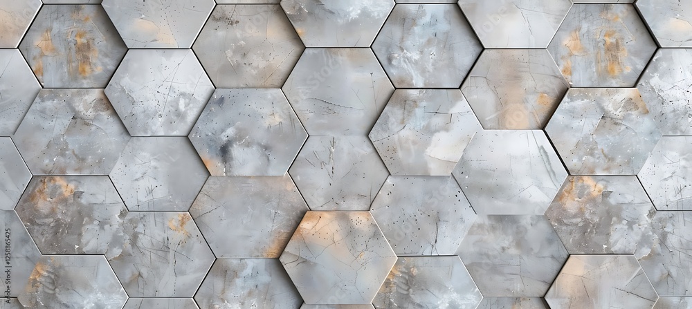 Explore the intricate beauty of gray hexagonal patterns in a contemporary geometric abstract background design. Explore the intricate beauty of gray hexagonal patterns in a contemporary geometric abstract background design.