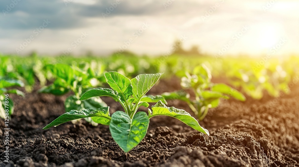 Nature photography of regenerative agriculture transforming someuk fields in thailand with sustainable practices Nature photography of regenerative agriculture transforming someuk fields in thailand with sustainable practices