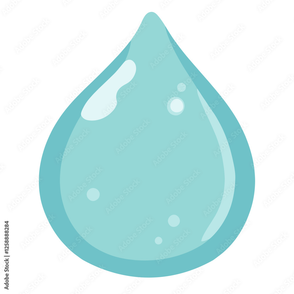 Water drop illustration droplet art vector Water drop illustration droplet art vector