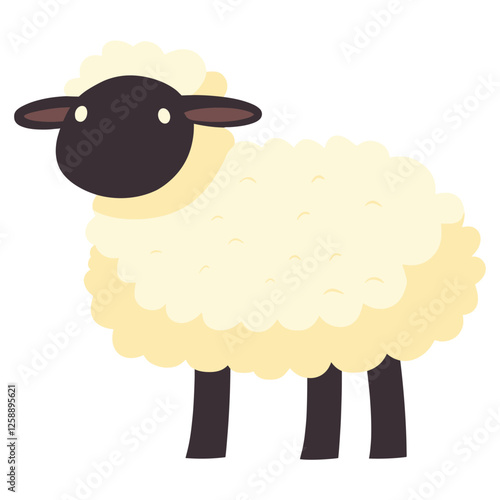 Sheep illustration animal art vector