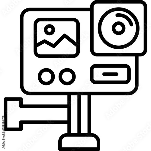 Action camera Icon