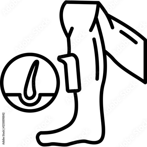 Depilation Icon