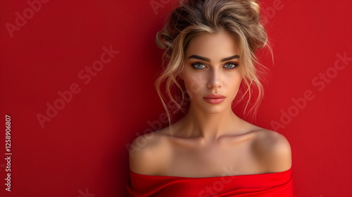 Wallpaper Mural beautiful elegant provocative woman for an adverti_027 Torontodigital.ca