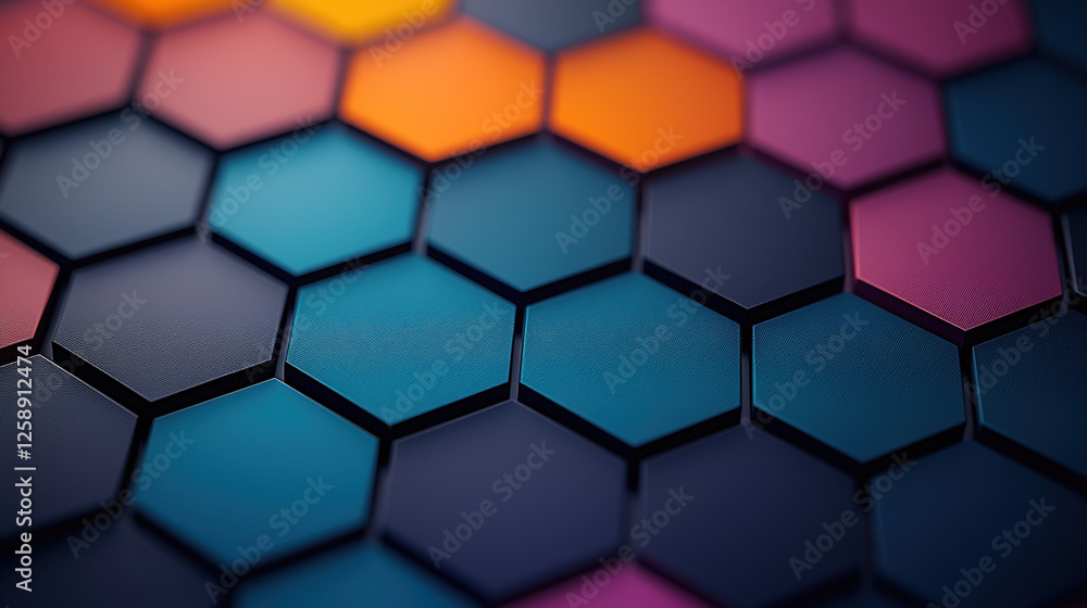 Hexagons pattern. Geometric abstract background with simple hexagonal elements. Medical, technology or science design theme.
Hexagons pattern. Geometric abstract background with simple hexagonal elements. Medical, technology or science design theme.