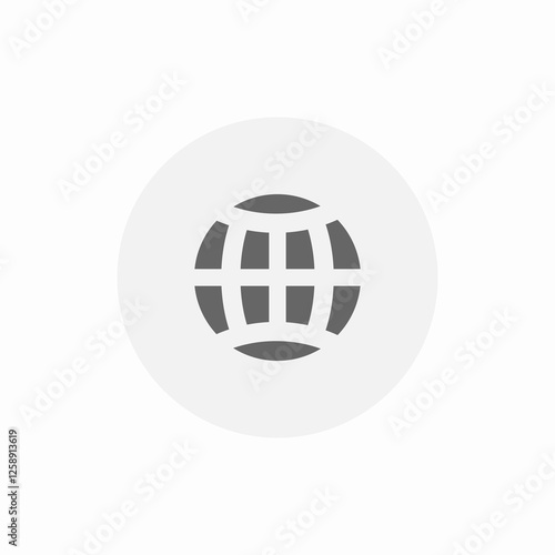 global international icon sign vector