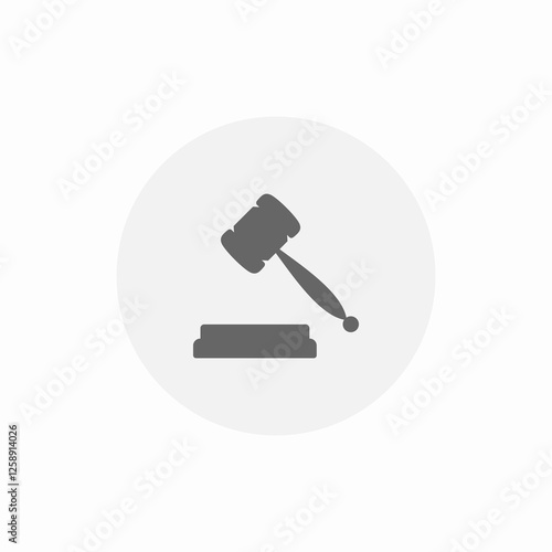 jury decision icon sign vector