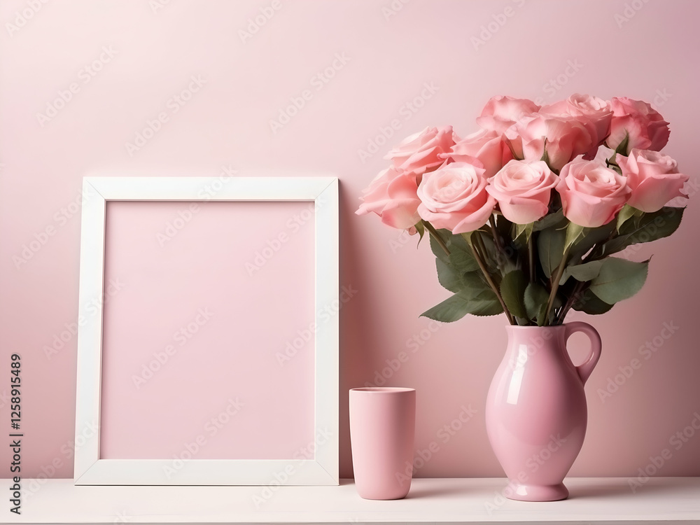 Fototapeta premium festive mockup background