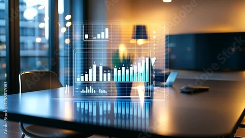 Wallpaper Mural A panoramic design showcases a dining room with a bold black table and metallic chairs in a modern apartment, connected to an empty living room with a beige wall, illuminated by so Torontodigital.ca