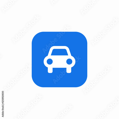 car license icon sign vector