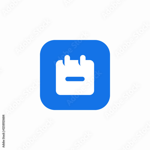 event remove icon sign vector