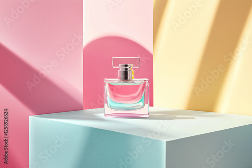 Wallpaper Mural perfume bottle mockup Torontodigital.ca