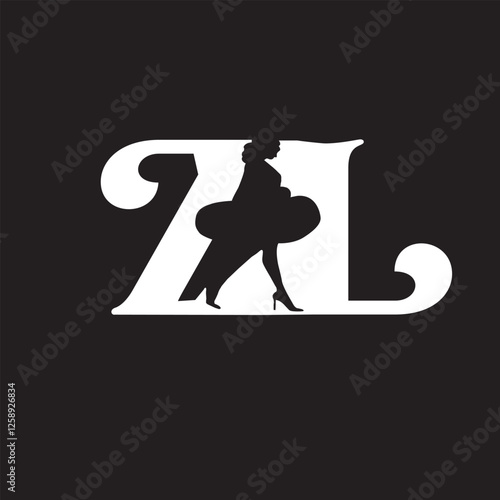 Creative modern fashion logo design