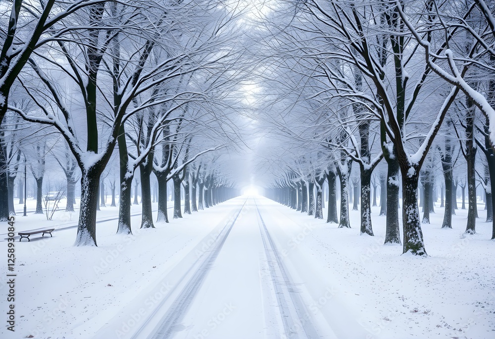 road in the snow road in the snow