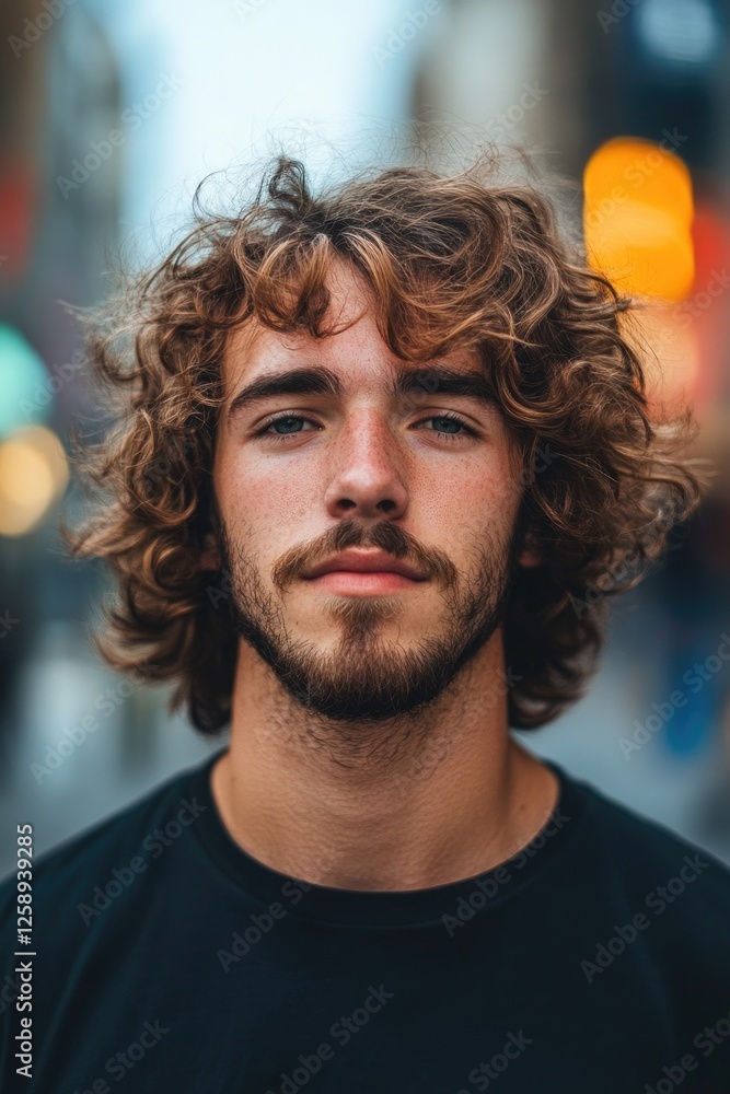 Fototapeta premium Young Man with Dreadlocks