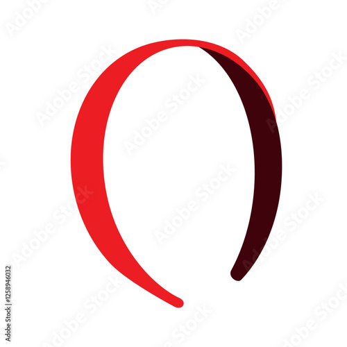 A hair band for styling hair and creating hairstyles.