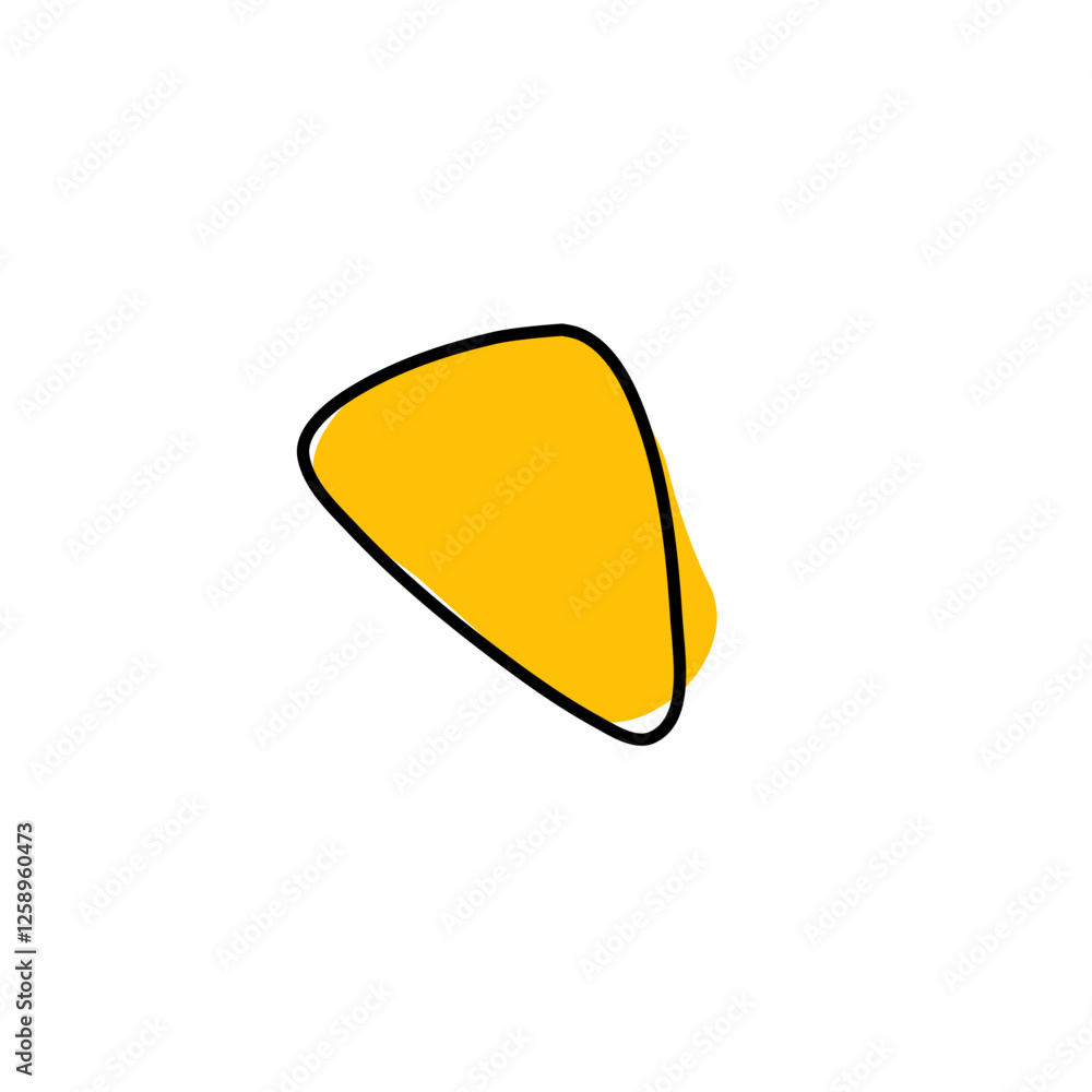 Golden Blob Shape Golden Blob Shape