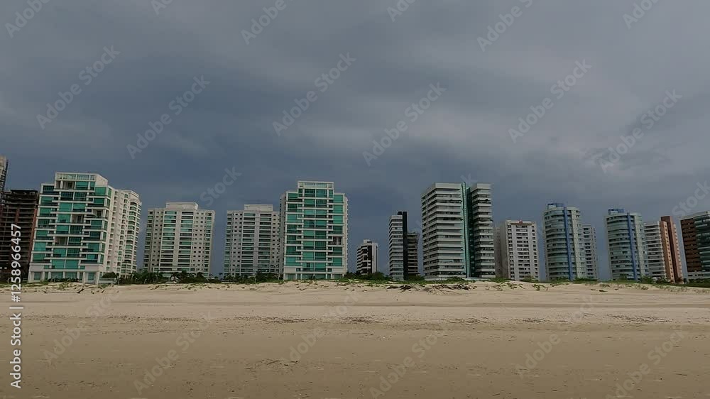 A moody shot of thick rain clouds moving in, signaling an upcoming storm
A moody shot of thick rain clouds moving in, signaling an upcoming storm