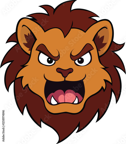 Lion Cartoon photo