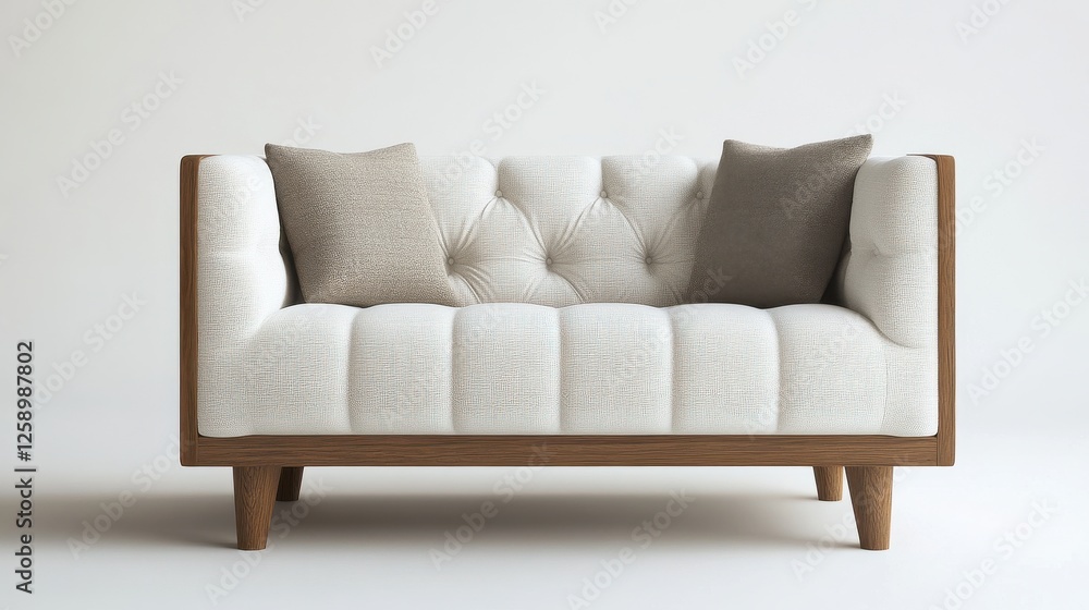 modern sofa waiting white background modern sofa waiting white background