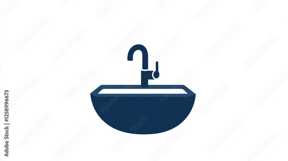 Bathroom Sink Faucet Icon Bathroom Sink Faucet Icon