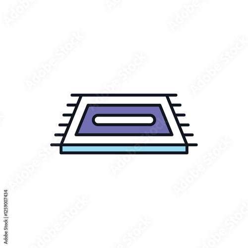 Rug vector icon