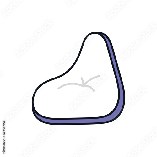 Pouf vector icon