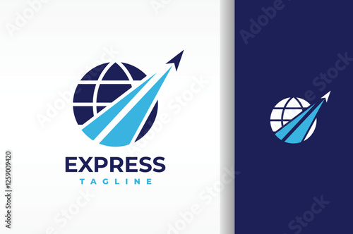 world fast delivery logo