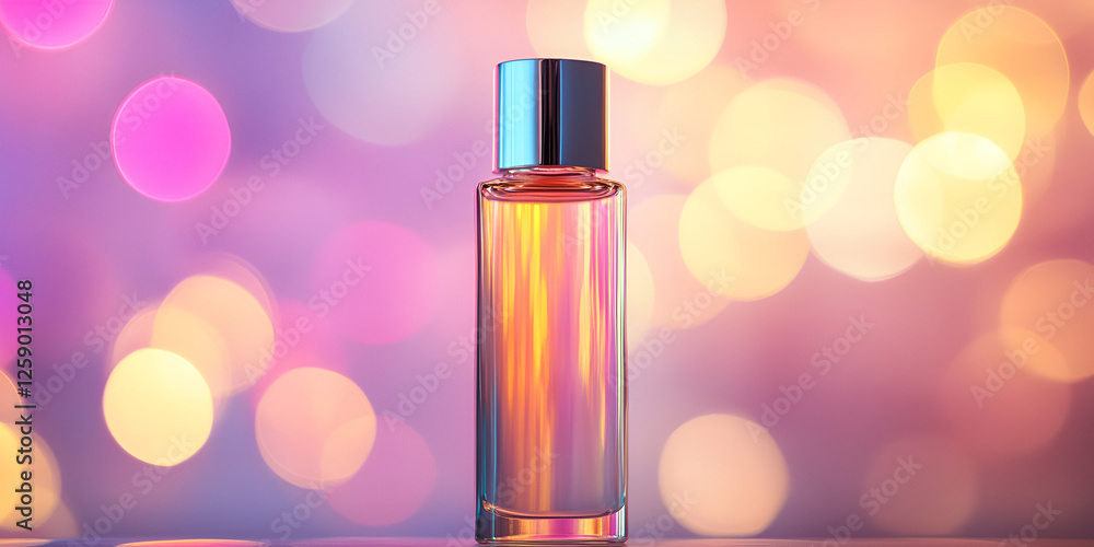 Cosmetic Packaging with Bokeh Elegance for High-End Branding Cosmetic Packaging with Bokeh Elegance for High-End Branding