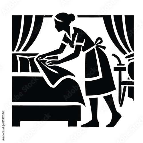 Housekeeper Silhouette