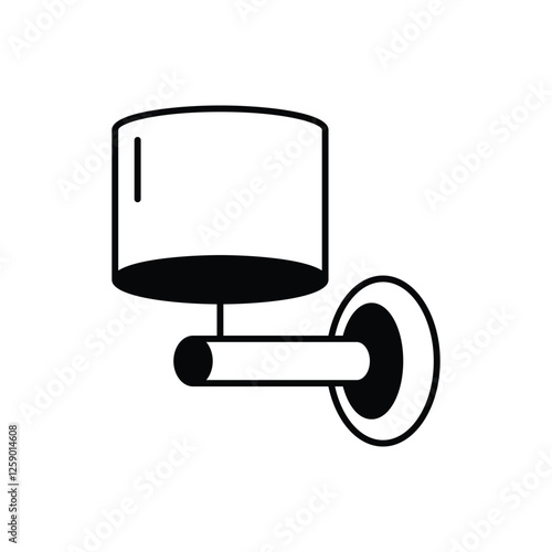 Wall Sconce vector icon