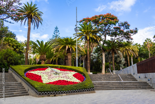 Garcia Sanabria Park in Santa Cruz de Tenerife, Spai photo