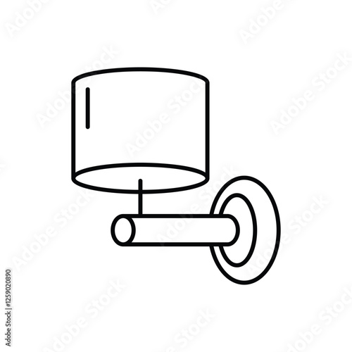 Wall Sconce vector icon