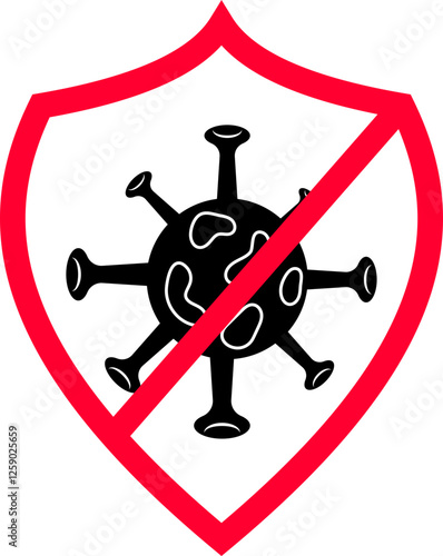 Anti Virus, Protection Shield Icon