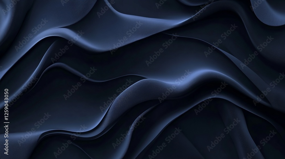 Modern abstract gradient dark navy blue banner background Modern abstract gradient dark navy blue banner background