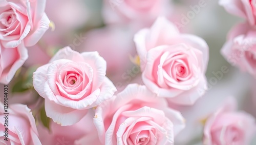 pink roses background